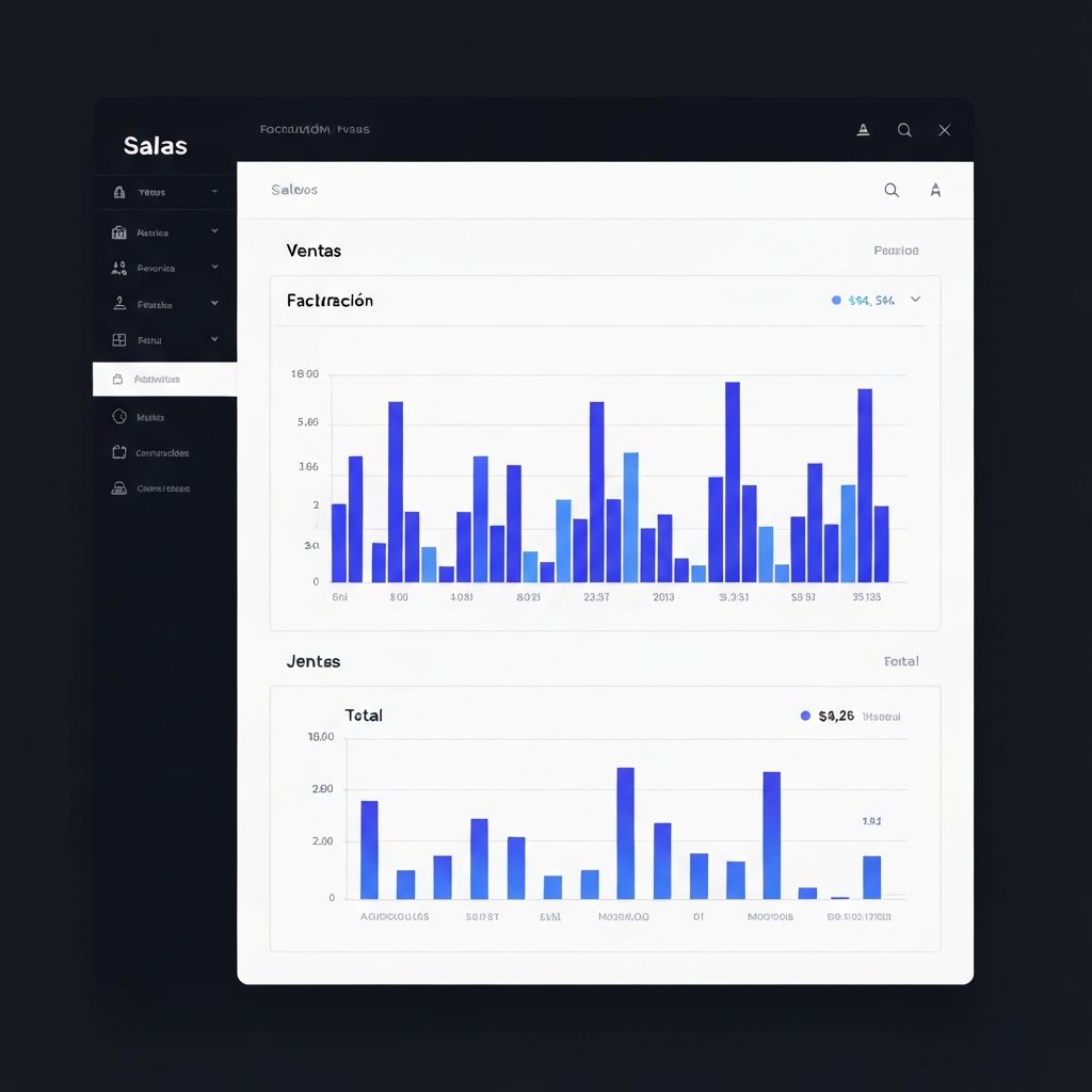 Dashboard de ventas y facturación